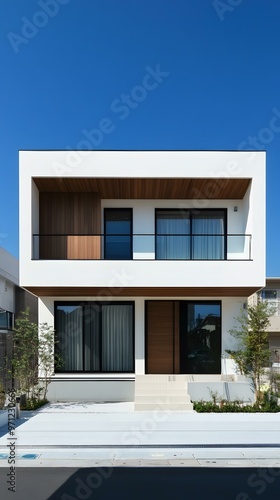 Modern Two Story Home with Minimalist Design