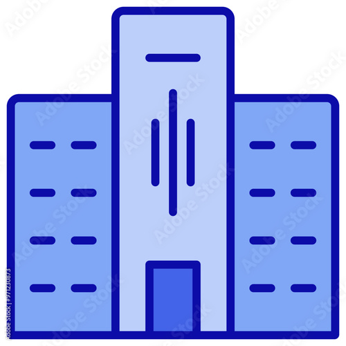 Office Blue Icon