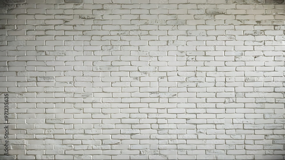 Close up view of empty white brick wall texture Close up view of empty white brick wall texture