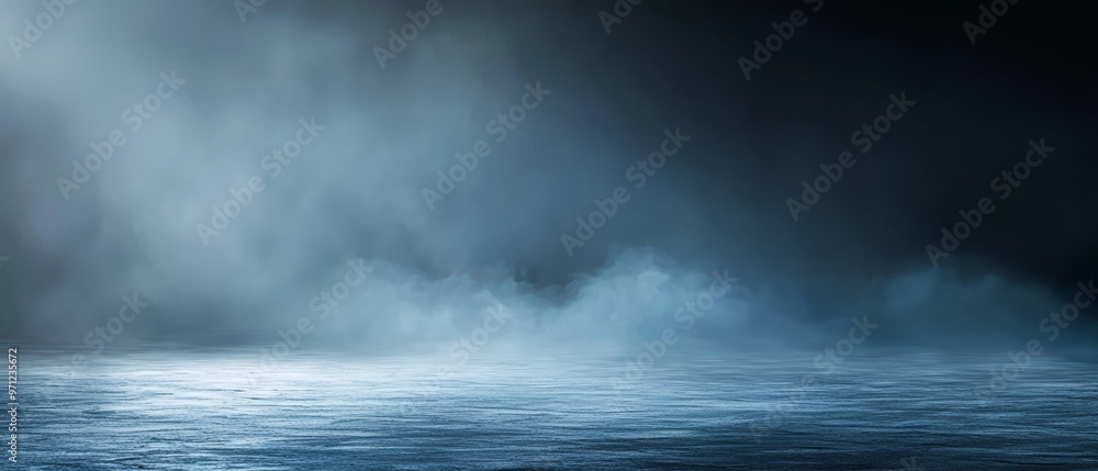 Design a moody atmospheric piece with dark grainy gradients blending from midnight blue to soft gray, evoking a twilight scene Design a moody atmospheric piece with dark grainy gradients blending from midnight blue to soft gray, evoking a twilight scene