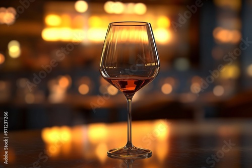 Wine Glass Red Wine Restaurant Ambience