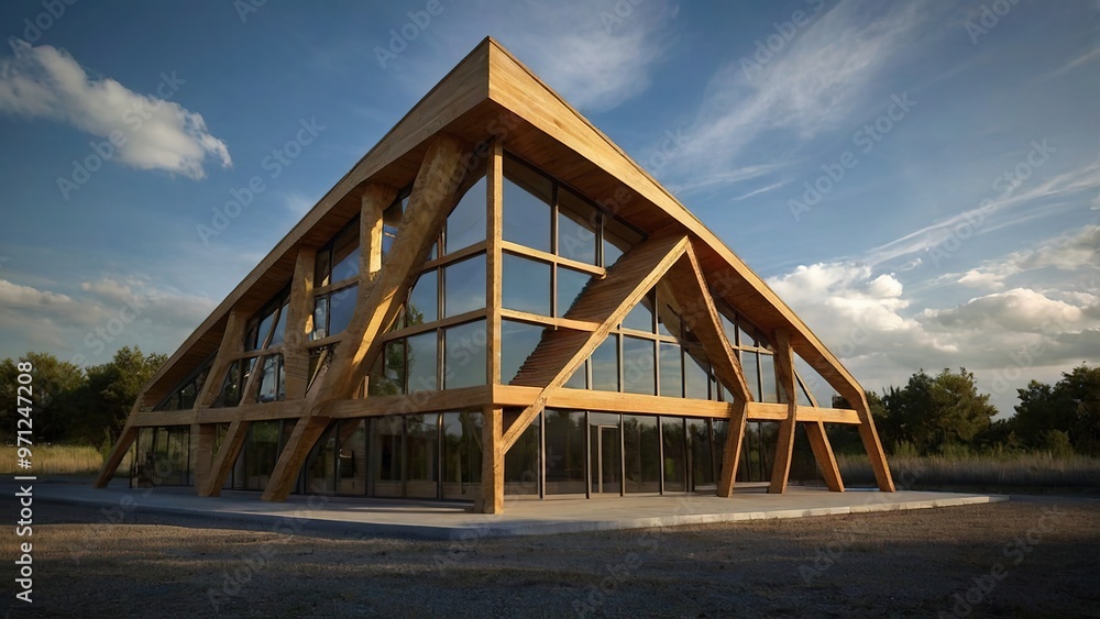 Obraz premium wooden bridge in the forest