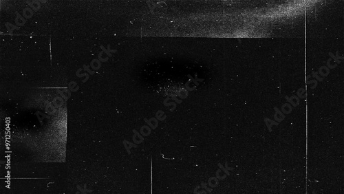  Grunge scratched old shabby surface. Old black empty aged damaged paper poster, rough grunge shabby scratched torn ripped texture.