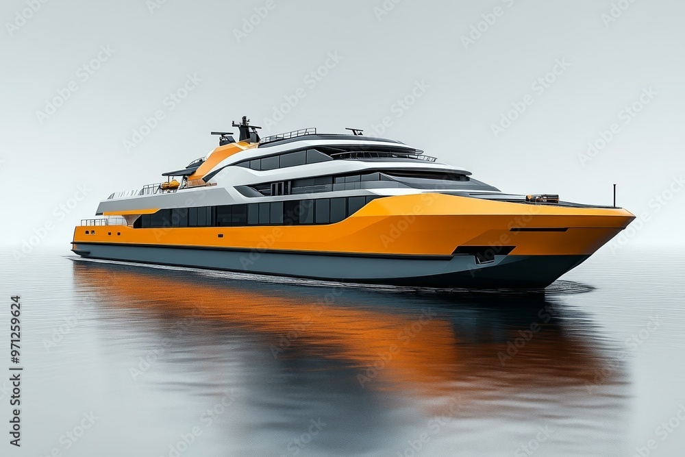 Advanced Yacht Design in 3D Rendering Advanced Yacht Design in 3D Rendering