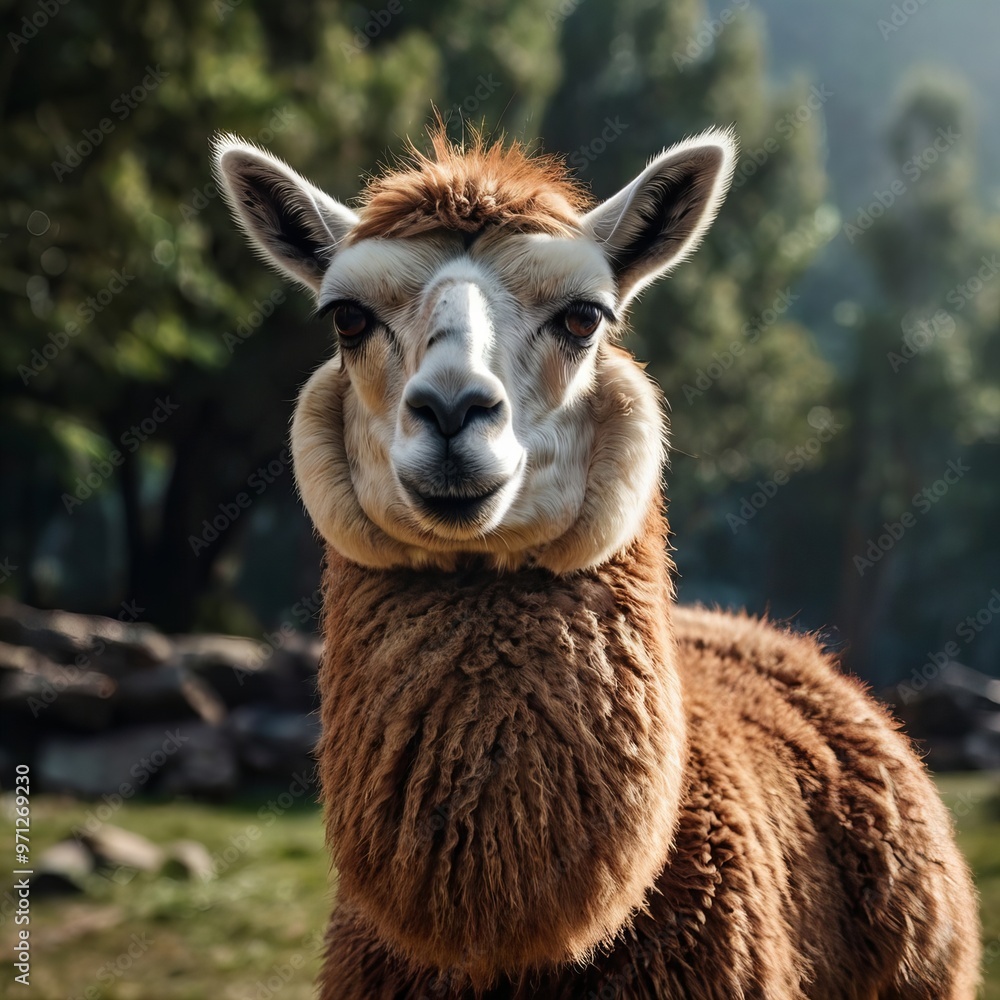 Obraz premium lama generative ai