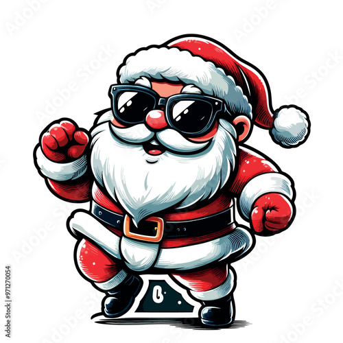 santa claus cartoon