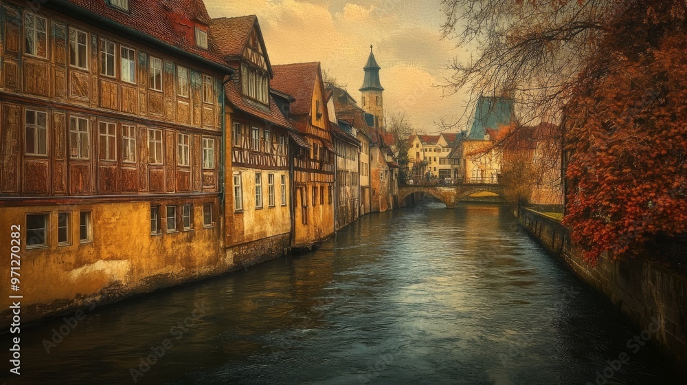 Naklejka premium Little Venice in Bamberg.