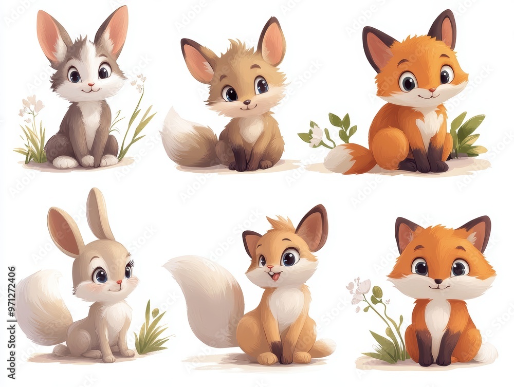 Cute Cartoon Animals Cute Cartoon Animals