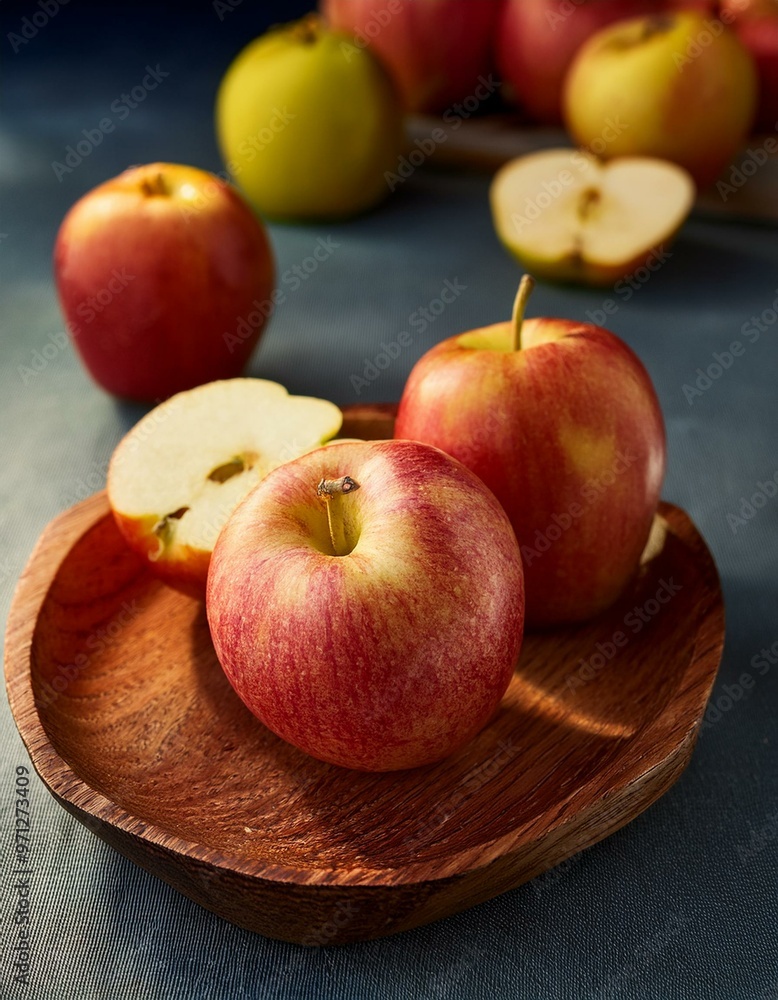 Apples from farm to table, showcasing the natural beauty and taste of freshly picked, organic apples. Experience the essence of pure, sun-ripened sweetness with every vibrant, juicy bite Apples from farm to table, showcasing the natural beauty and taste of freshly picked, organic apples. Experience the essence of pure, sun-ripened sweetness with every vibrant, juicy bite