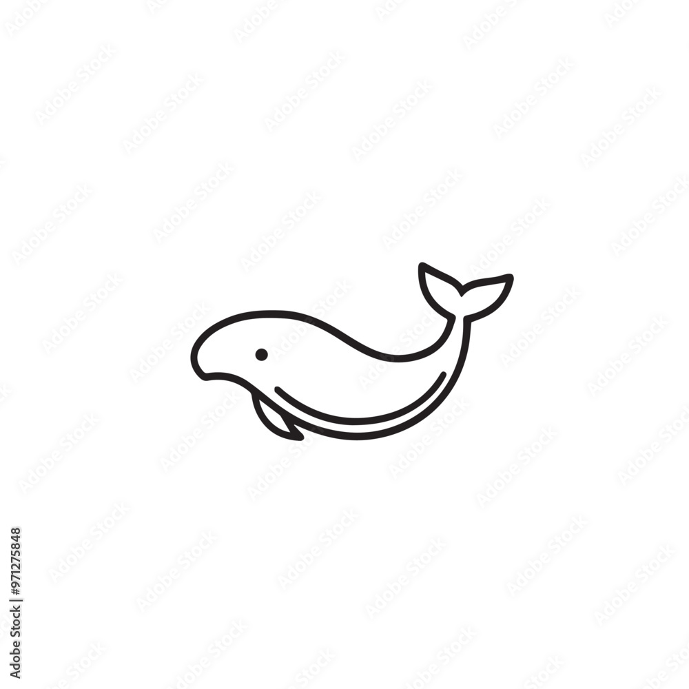 Whale in cartoon, doodle style . Image for t-shirt, web, mobile apps and ui. Isolated 2d vector illustration in logo, icon, sketch style, Eps 10, black and white. AI Generative Whale in cartoon, doodle style . Image for t-shirt, web, mobile apps and ui. Isolated 2d vector illustration in logo, icon, sketch style, Eps 10, black and white. AI Generative