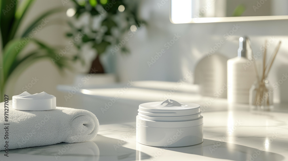 Fototapeta premium Serene Setting with Atomy Absolute Cellactive Cream