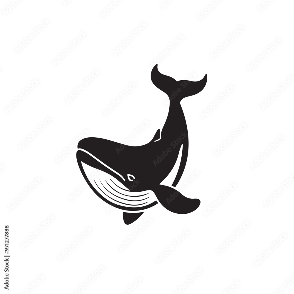Whale in cartoon, doodle style . Image for t-shirt, web, mobile apps and ui. Isolated 2d vector illustration in logo, icon, sketch style, Eps 10, black and white. AI Generative Whale in cartoon, doodle style . Image for t-shirt, web, mobile apps and ui. Isolated 2d vector illustration in logo, icon, sketch style, Eps 10, black and white. AI Generative