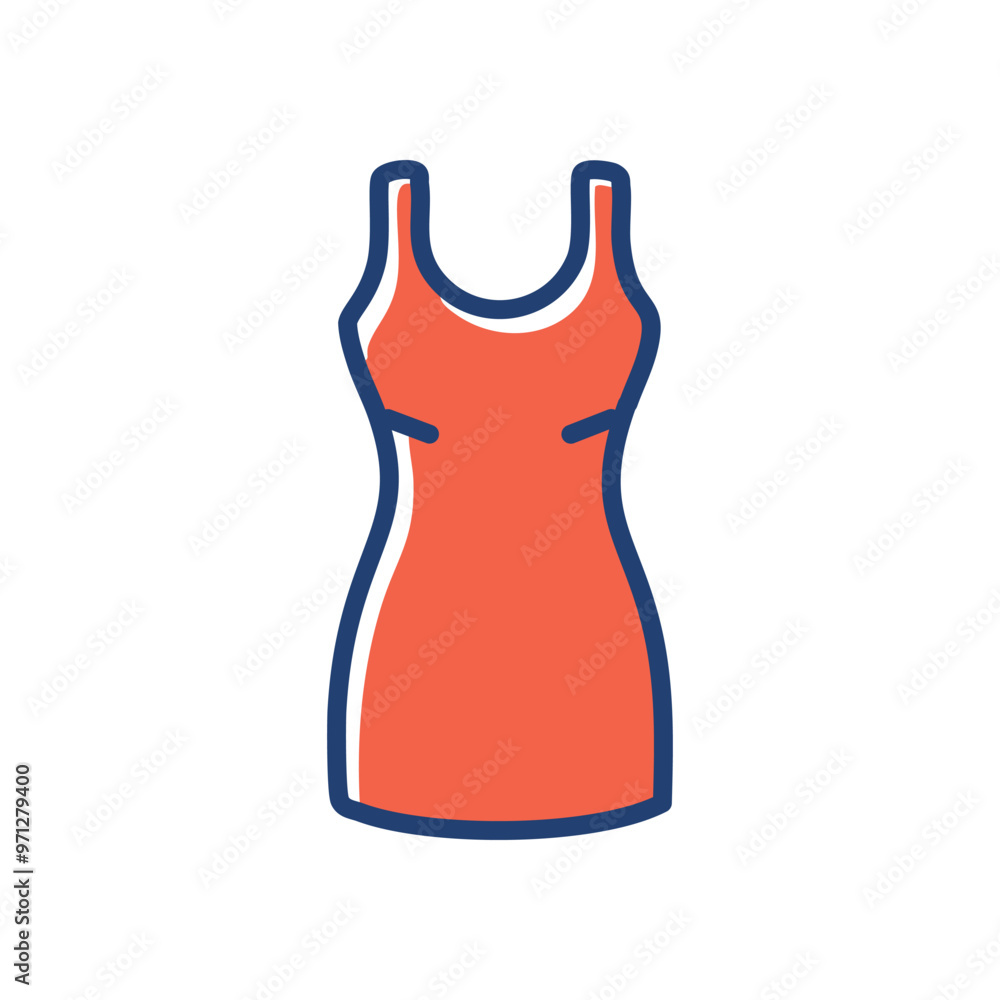 Sleeveless red dress. Simple red sleeveless dress, ideal for summer or casual events. Perfect for fashion blogs, articles, or social media posts. Sleeveless red dress. Simple red sleeveless dress, ideal for summer or casual events. Perfect for fashion blogs, articles, or social media posts.