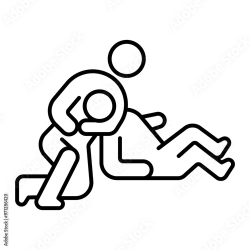 choke outline icon