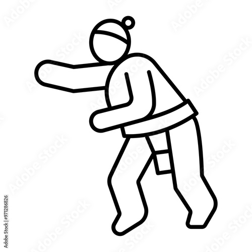 sumo outline icon