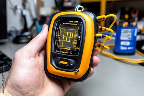 A multimeter displaying a short circuit reading, alerting the user to a potential issue with the wiring system photo