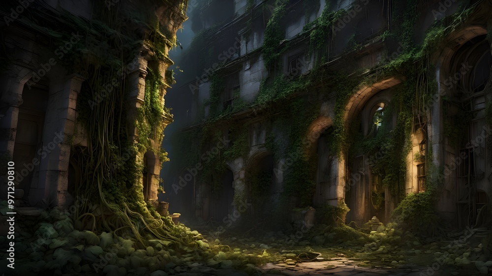 Naklejka premium Ruins of Ancient City 2