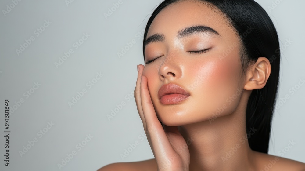 The Serene Beauty Portrait The Serene Beauty Portrait