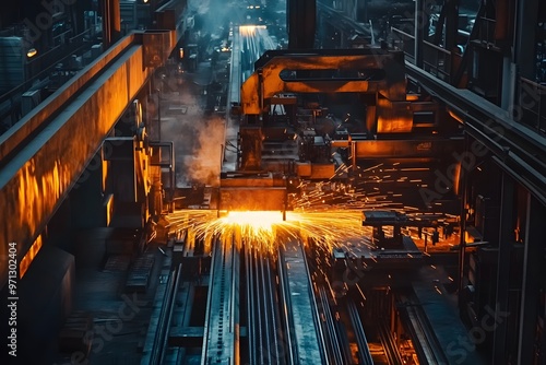 Industrial Steel Production