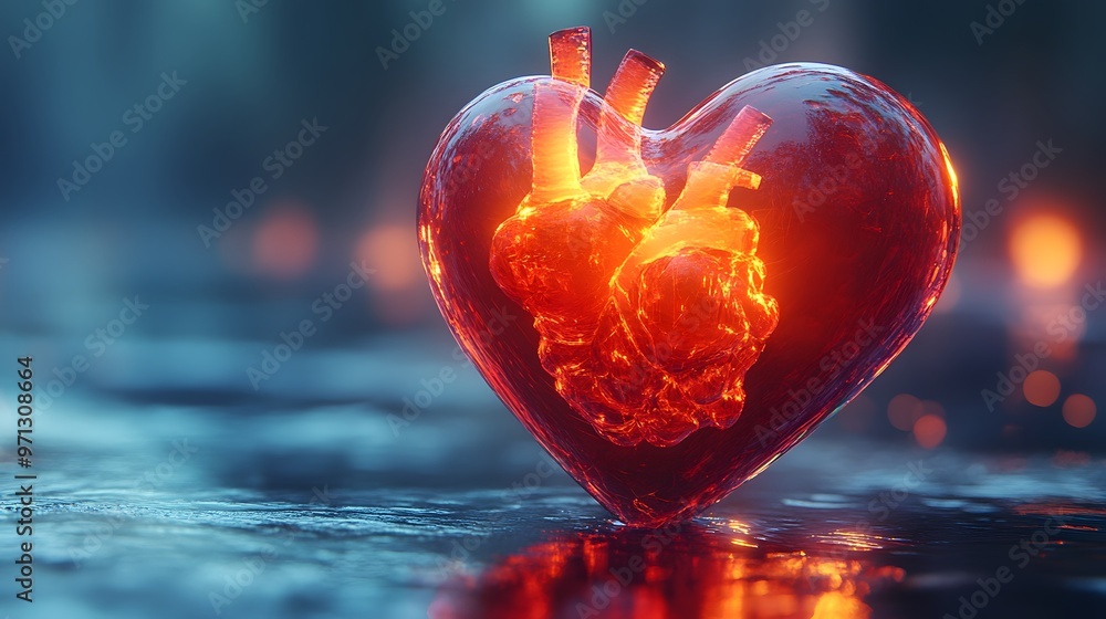 Vibrant and modern 3D heart animation with a sleek design, perfect for World Organ Donation Day social media campaigns. Vibrant and modern 3D heart animation with a sleek design, perfect for World Organ Donation Day social media campaigns.