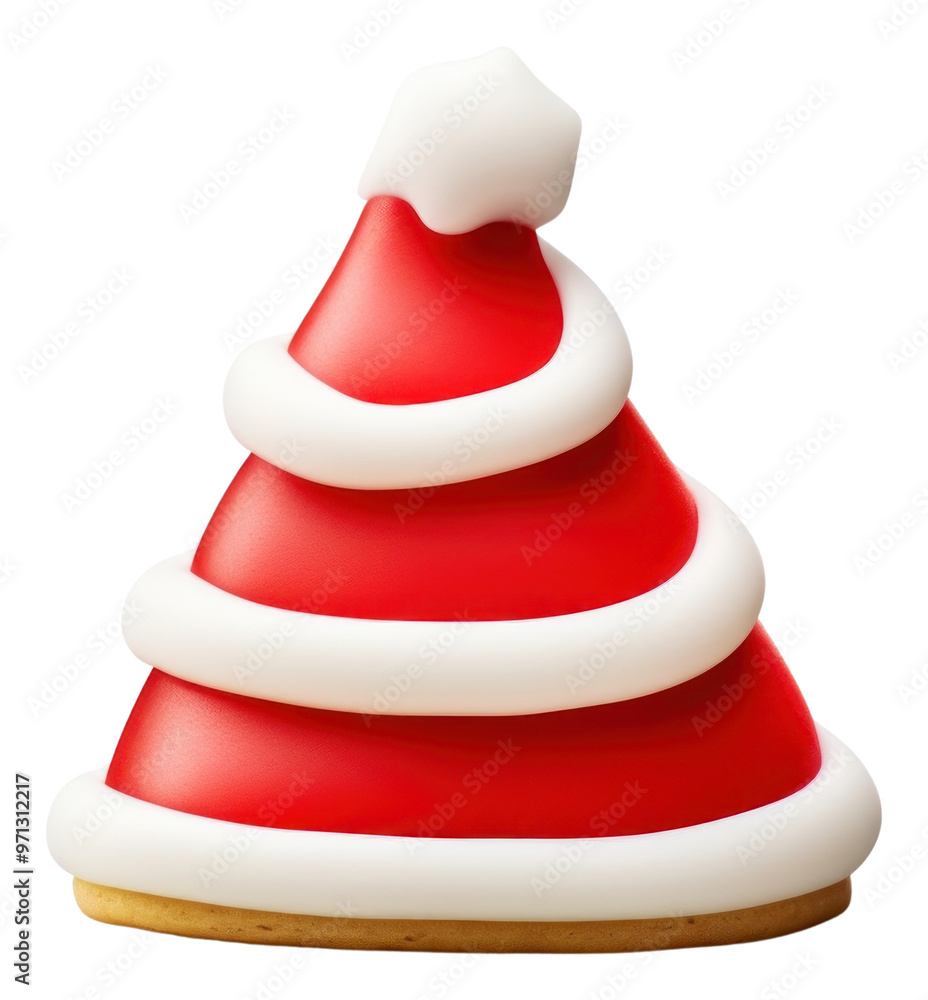 PNG Christmas hat cookie dessert white background confectionery. PNG Christmas hat cookie dessert white background confectionery.