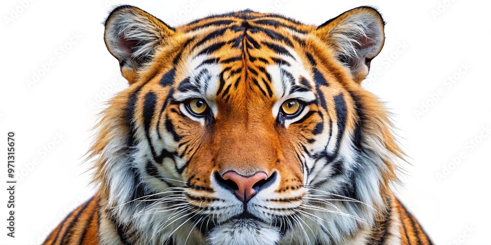 Fototapeta premium Tiger head PNG