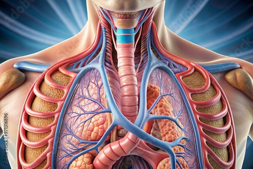 trachea wall anatomy photo