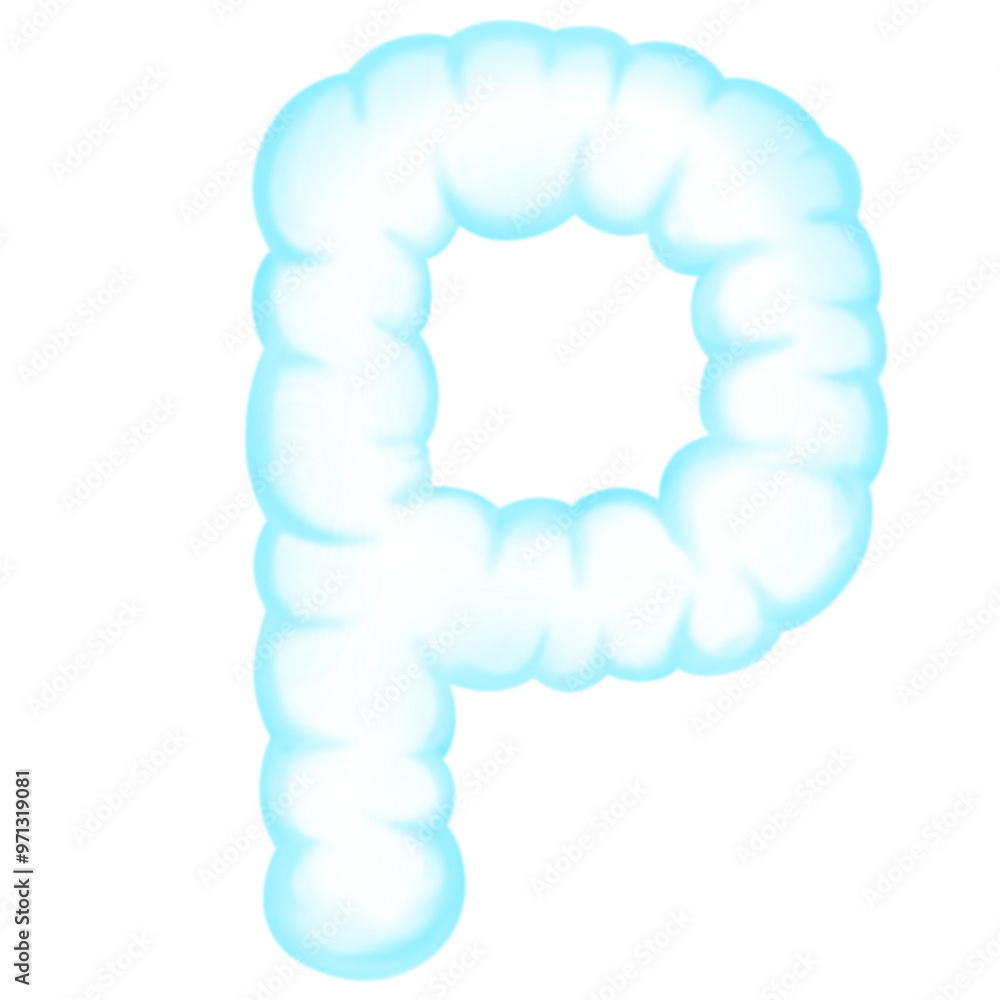 Cloud alphabet, Artificial letters sky fluffy Cloud alphabet, Artificial letters sky fluffy