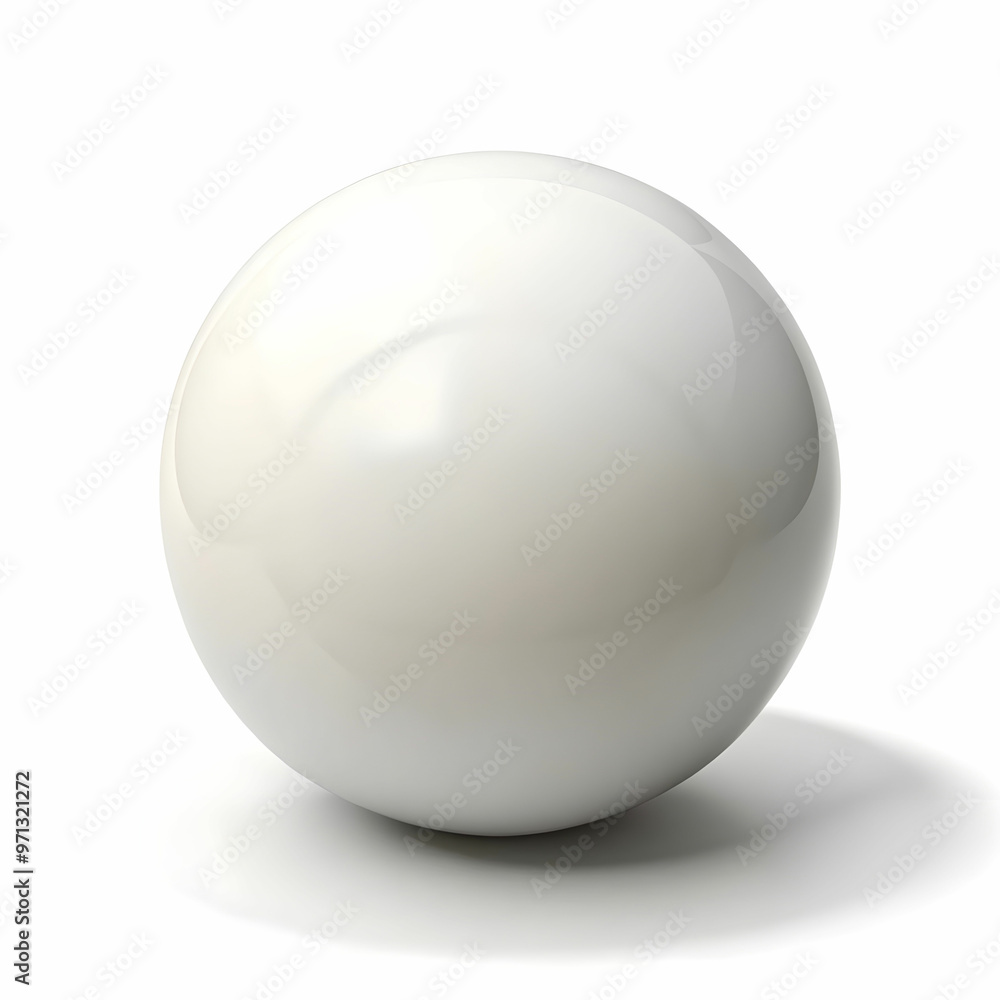 a ball with white a ball with white