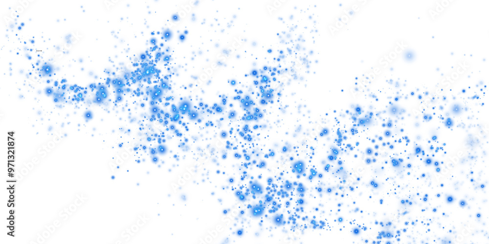 Blue glowing light effect with many glitter particles. Starry cloud with dust. Magic christmas decoration. Luminous bokeh softly shimmering blue light. Light abstract glowing lights. PNG.
Blue glowing light effect with many glitter particles. Starry cloud with dust. Magic christmas decoration. Luminous bokeh softly shimmering blue light. Light abstract glowing lights. PNG.