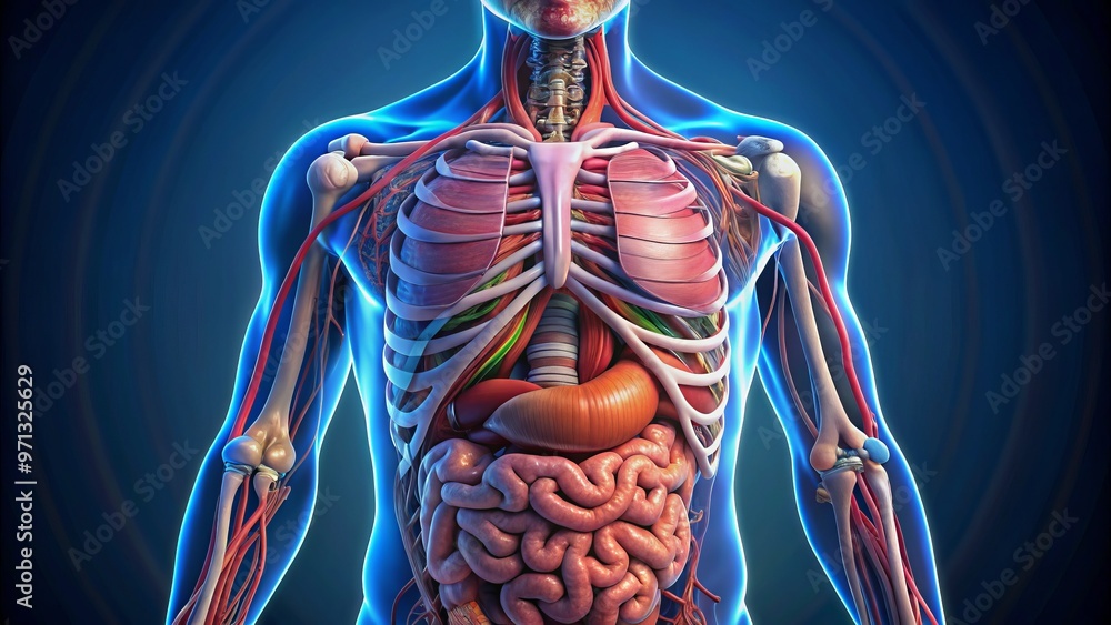 Visualize internal organs in 3D Visualize internal organs in 3D