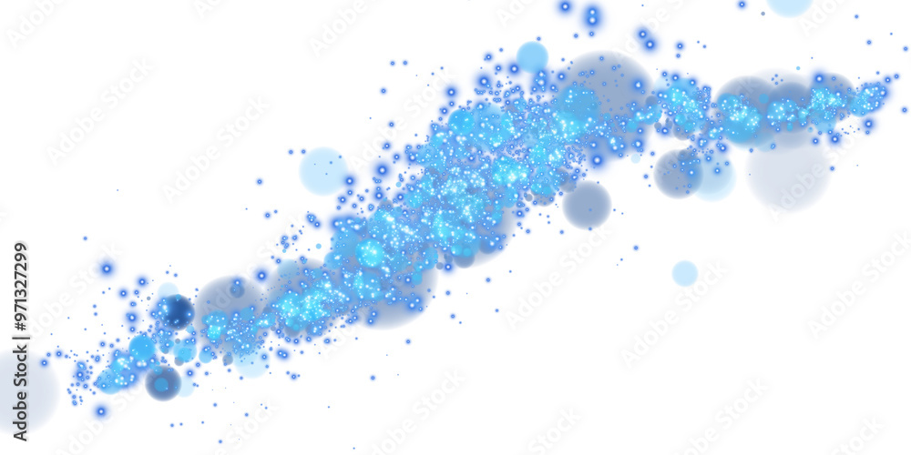 Blue glowing light effect with many glitter particles. Starry cloud with dust. Magic christmas decoration. Luminous bokeh softly shimmering blue light. Light abstract glowing lights. PNG.
Blue glowing light effect with many glitter particles. Starry cloud with dust. Magic christmas decoration. Luminous bokeh softly shimmering blue light. Light abstract glowing lights. PNG.