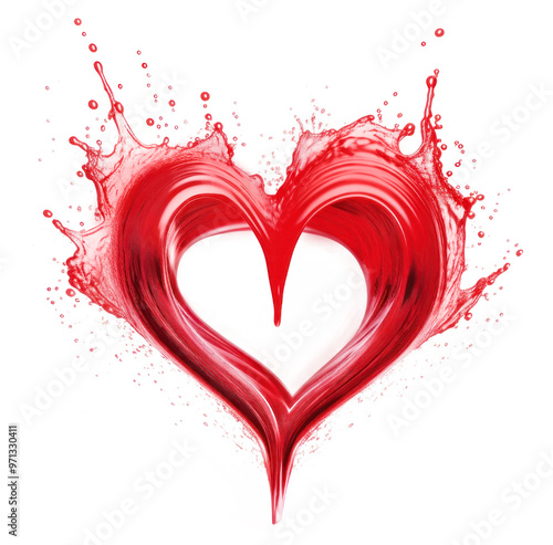 PNG Water heart white background heart shape.