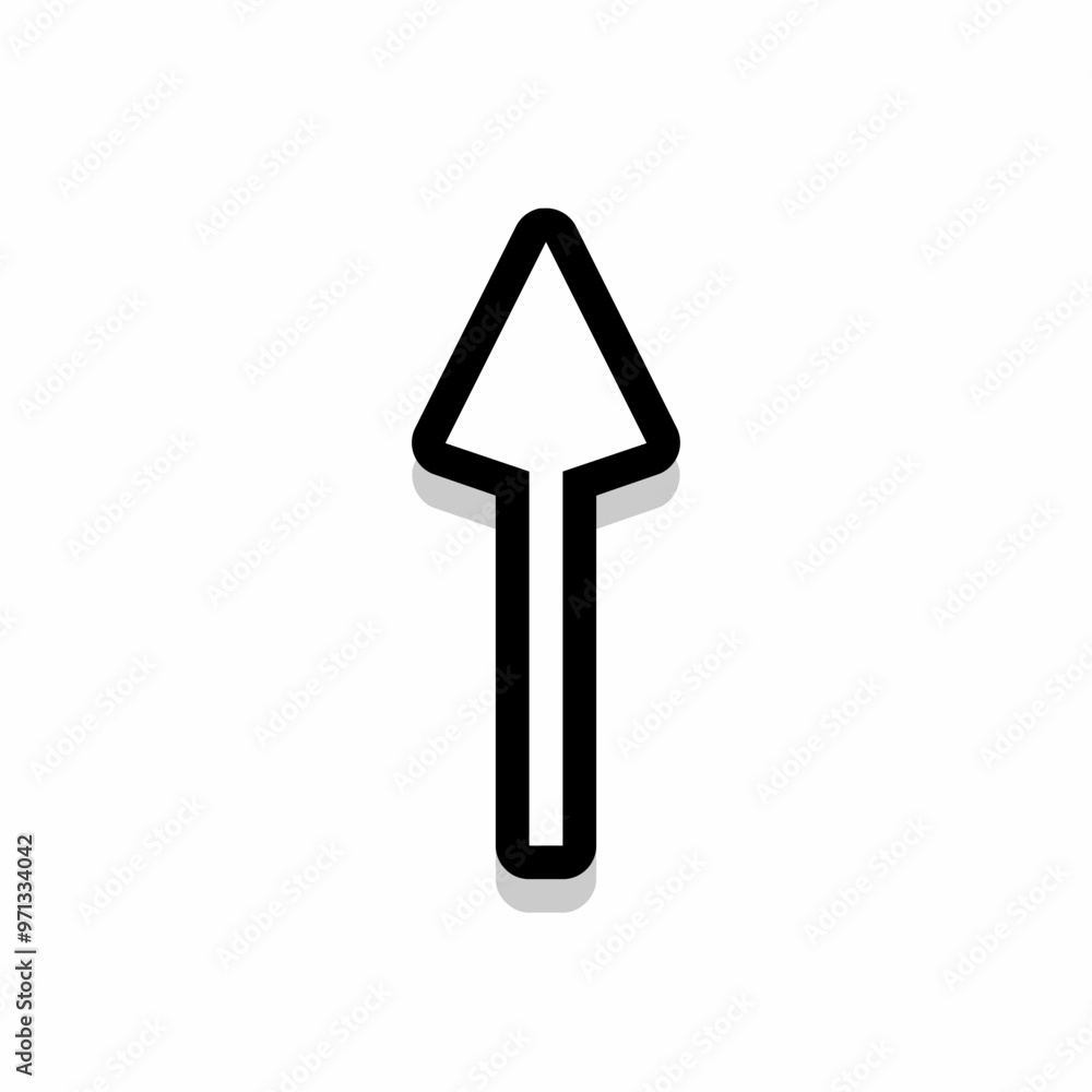 Up Arrow Cursor Vector Icon Vector UX/UI Set Up Arrow Cursor Vector Icon Vector UX/UI Set