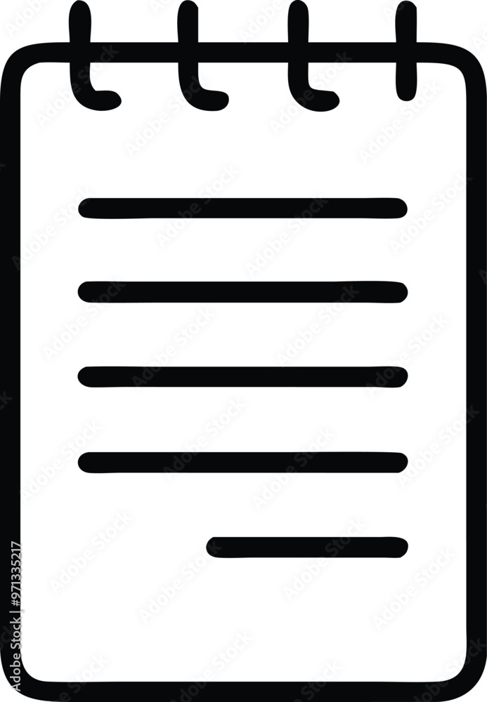 Notepad stationery Vector clipart, Notepad png design Notepad stationery Vector clipart, Notepad png design