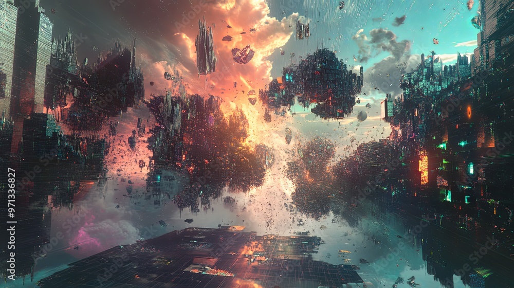 Floating Cityscape Floating Cityscape