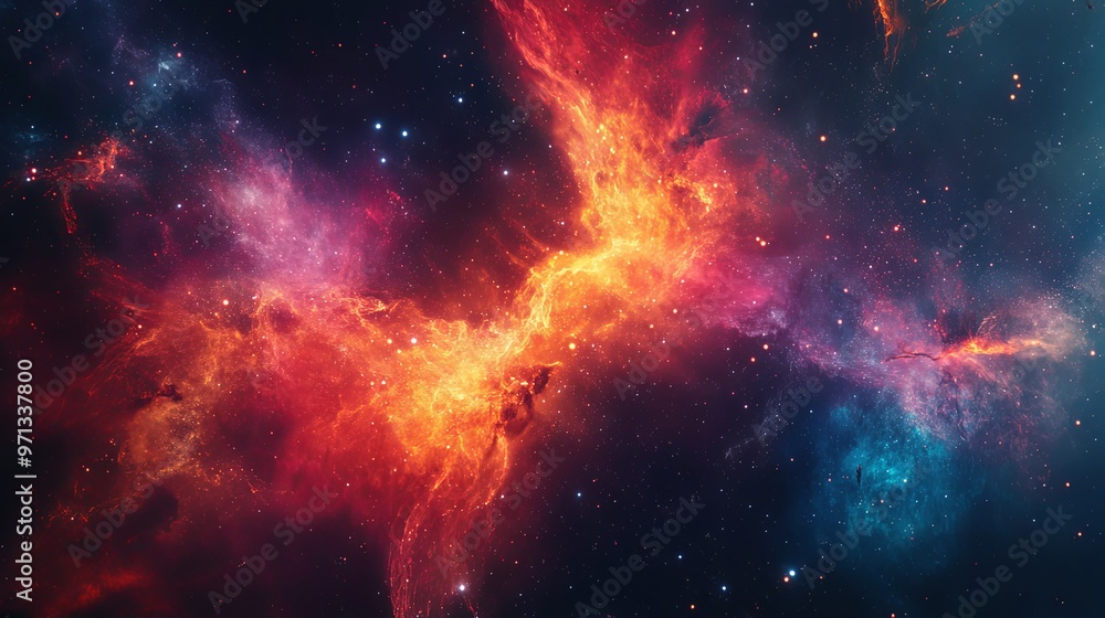 Fototapeta premium Cosmic Nebula