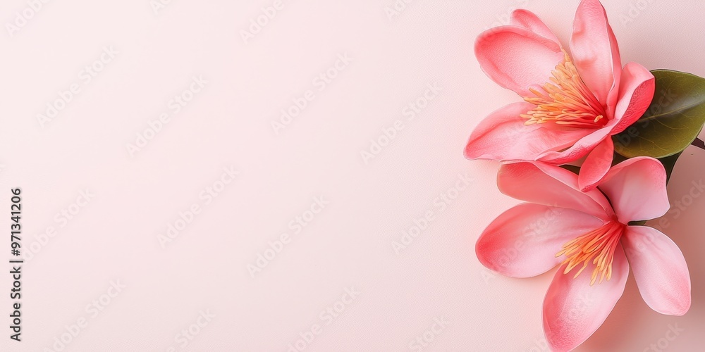 Soft petals in a minimalist style, pastel hues, clean lines, modern elegance Soft petals in a minimalist style, pastel hues, clean lines, modern elegance