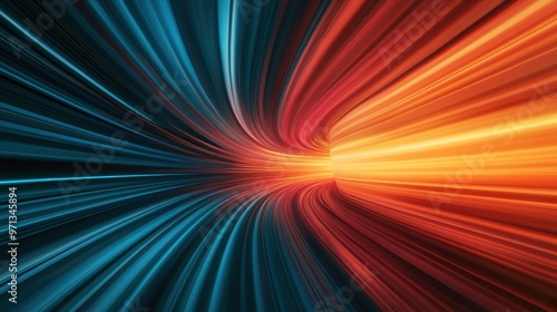 Dynamic abstract background with vibrant colors, showcasing movement and energy in a stunning light display.
