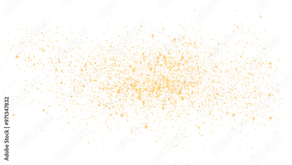 Golden glowing light effect with many glitter particles. Starry cloud with dust. Magic christmas decoration. Luminous bokeh softly shimmering golden light. Light abstract glowing lights. PNG. Golden glowing light effect with many glitter particles. Starry cloud with dust. Magic christmas decoration. Luminous bokeh softly shimmering golden light. Light abstract glowing lights. PNG.