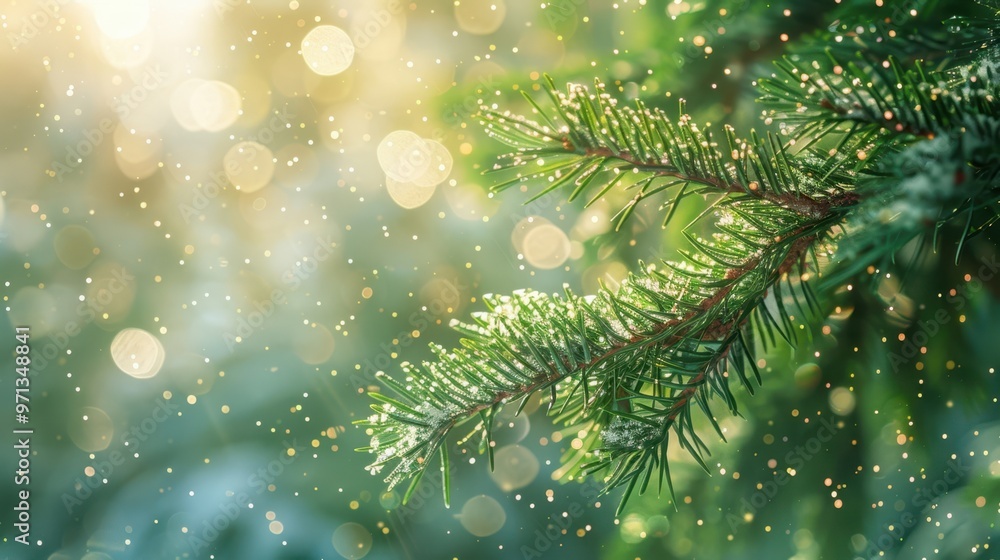 The Sparkling Pine Branch The Sparkling Pine Branch