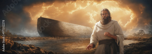 Noah and the ark. Bible Old Testament.