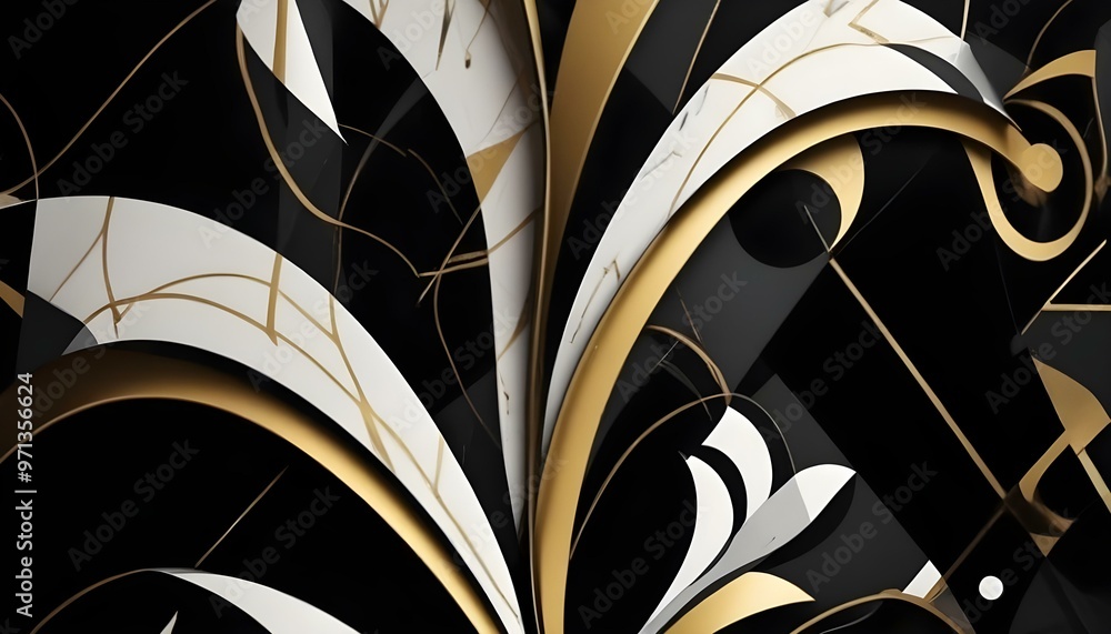 Abstract geometric pattern Abstract geometric pattern