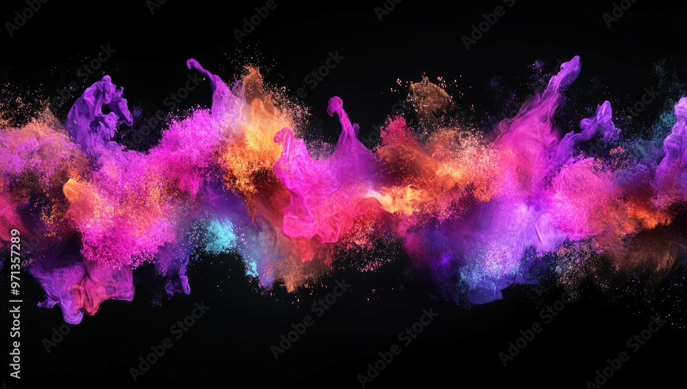 Vibrant Color Explosion Vibrant Color Explosion