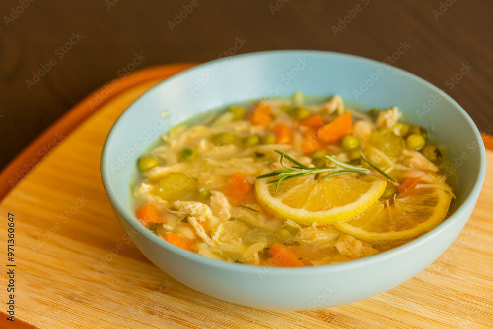 Chicken Soup with Lemon and Orzo - Cozy Homemade Cooking Chicken Soup with Lemon and Orzo - Cozy Homemade Cooking