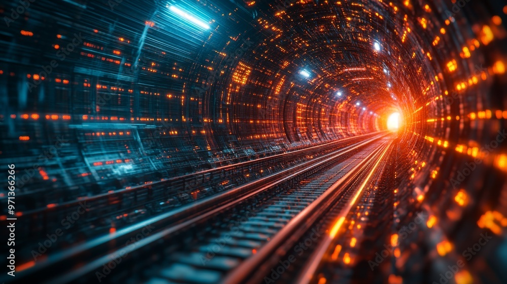 Visualizing Advanced Tech Through Motion Blur Effects Visualizing Advanced Tech Through Motion Blur Effects