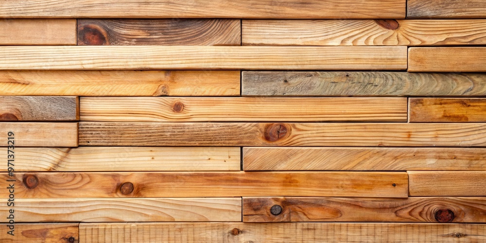 Naklejka premium Small wood planks textures background for rustic and natural design projects