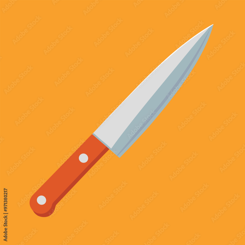 Basic kitchen knife icon vector illustration.
Basic kitchen knife icon vector illustration.