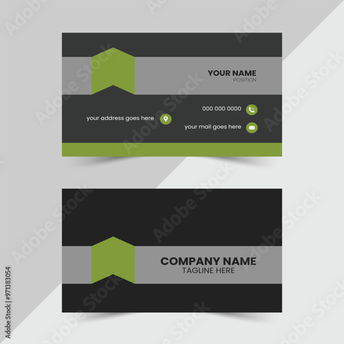 Modern business card design