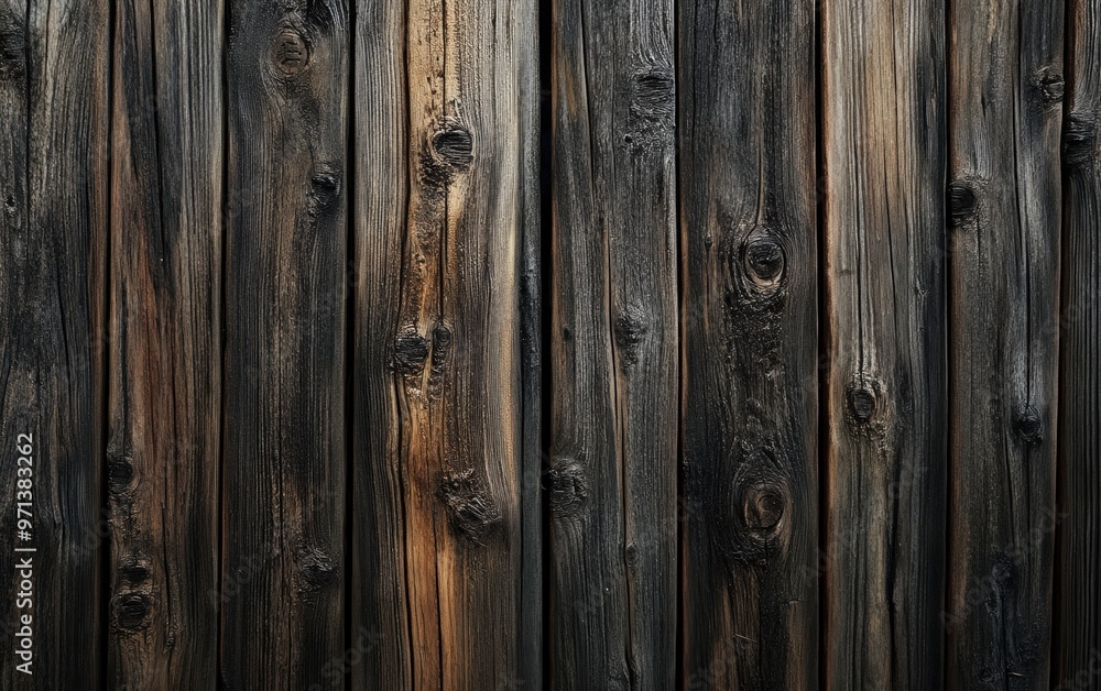 Naklejka premium Wood texture wallpaper and background boards log wood slab 